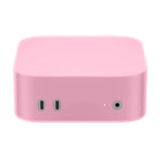 FiTix Silicone Protective Case for Mac mini M4 | M4 Pro, Skin Protector (Pink)