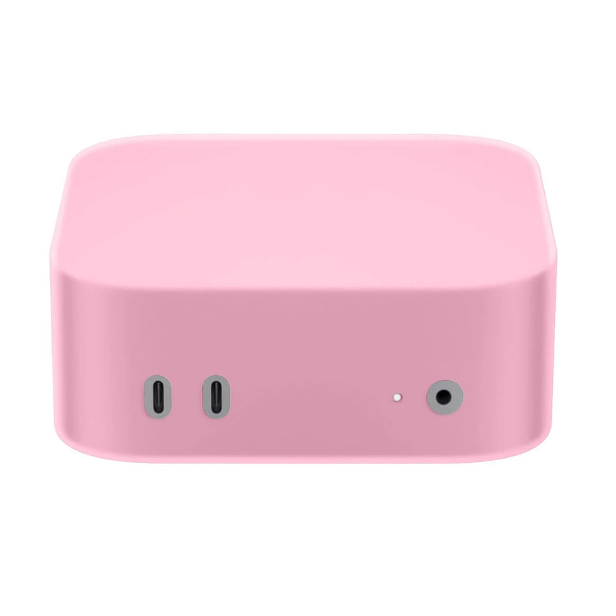 FiTix Silicone Protective Case for Mac mini M4 | M4 Pro, Skin Protector (Pink)