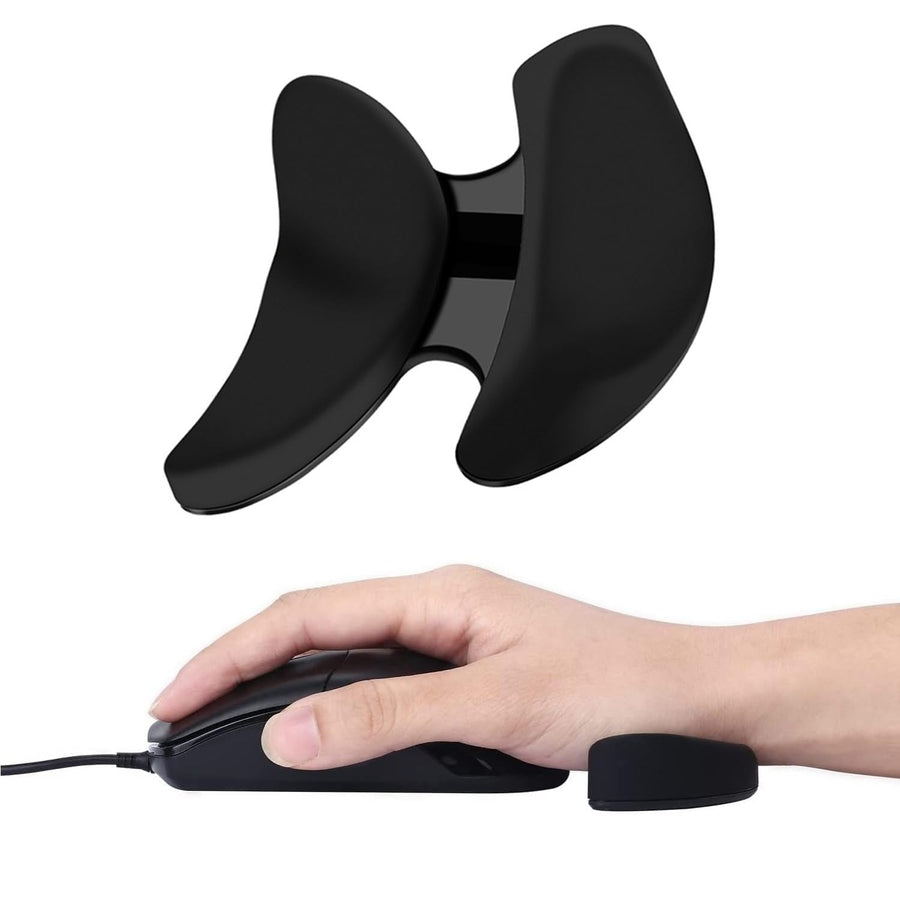 Ergonomic Mouse Wrist Rest Support Pad, Gliding Palm Rest with Mouse Movement, Pressure Relief for Office, Gaming