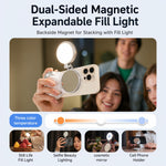 FiTix Fun Shot Magnetic Phone Camera DSLR Style Shutter Grip for iPhone and Android, with Detachable Wireless Shutter Button