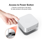 Aluminum Stand for 2024 Mac mini M4 | M4 Pro, Convenient Acess to Power Bottom, Anti-Scratch, Anti-Slip, Avoid Overheating, Durable and Sturdy Design