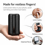 FiTix Roller Handheld Fidget Toy for Adults, Stress and Anxiety Relief, Promotes Focus and Clarity, Multicolour, Plastic, Compact Portable Design