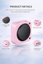 FiTix Silicone Protective Case for Mac mini M4 | M4 Pro, Skin Protector (Pink)