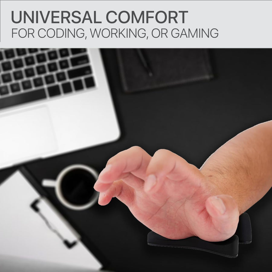 Ergonomic Mouse Wrist Rest Support Pad, Gliding Palm Rest with Mouse Movement, Pressure Relief for Office, Gaming