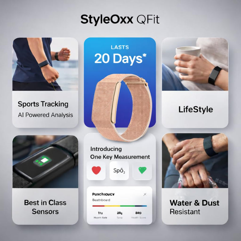 StyleOxx Qfit Smart Fitness Band
