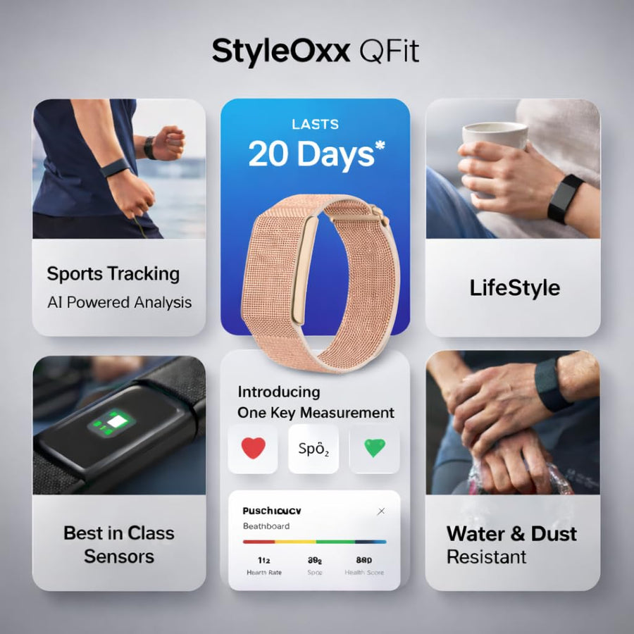 StyleOxx Qfit Smart Fitness Band