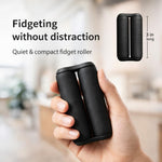 FiTix Roller Handheld Fidget Toy for Adults, Stress and Anxiety Relief, Promotes Focus and Clarity, Multicolour, Plastic, Compact Portable Design