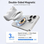 FiTix Fun Shot Magnetic Phone Camera DSLR Style Shutter Grip for iPhone and Android, with Detachable Wireless Shutter Button