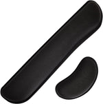 Wrist Rest Pad and Mouse Cushion Support Set, Memory Foam, Ergonomic Design for Computer and Laptop, Comfortable Typing