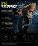 Gloryfit Pro Screenless Smart Fitness Bracelet