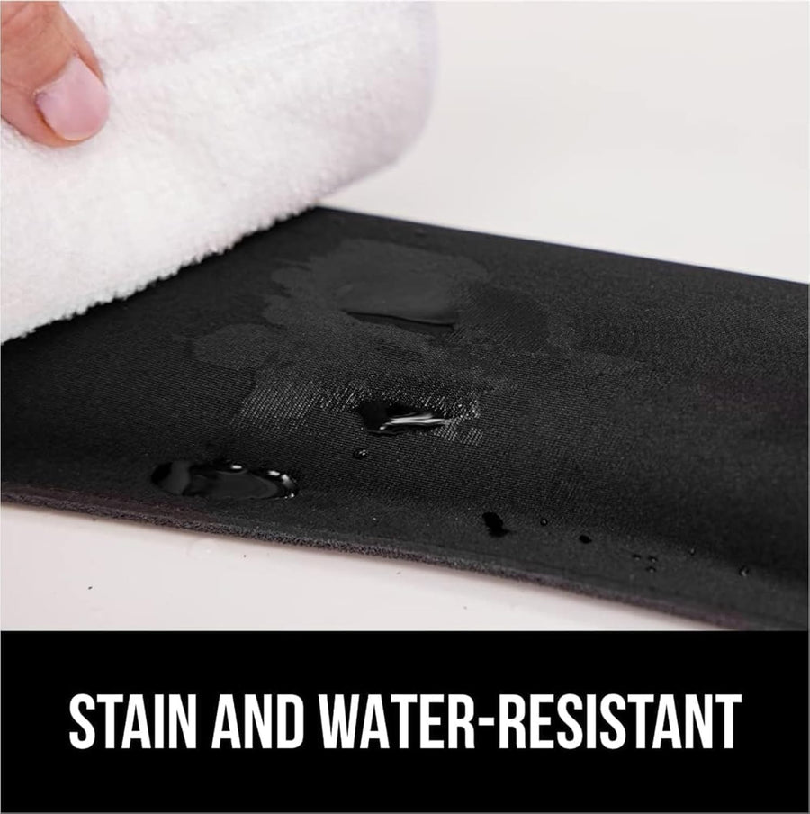 Wrist Rest Pad and Mouse Cushion Support Set, Memory Foam, Ergonomic Design for Computer and Laptop, Comfortable Typing